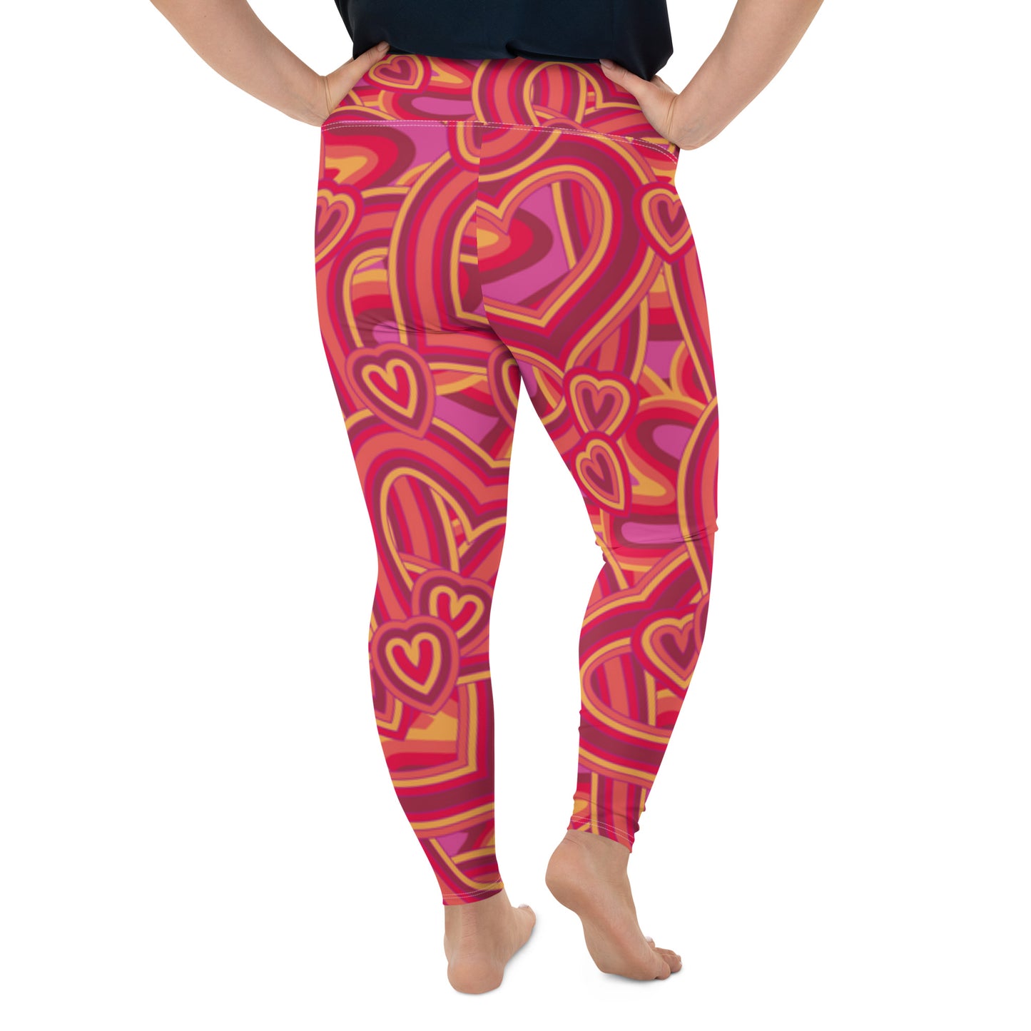 SUPA All-Over Print Plus Size Leggings