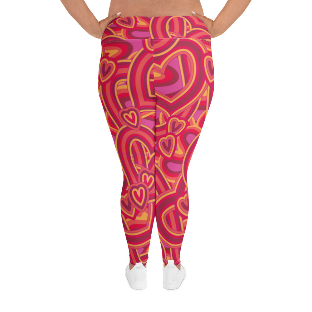 SUPA All-Over Print Plus Size Leggings