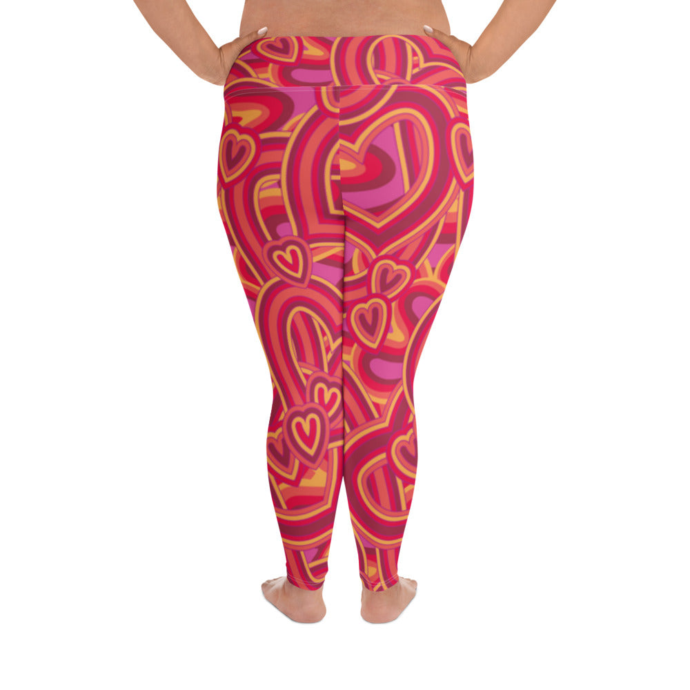 SUPA All-Over Print Plus Size Leggings