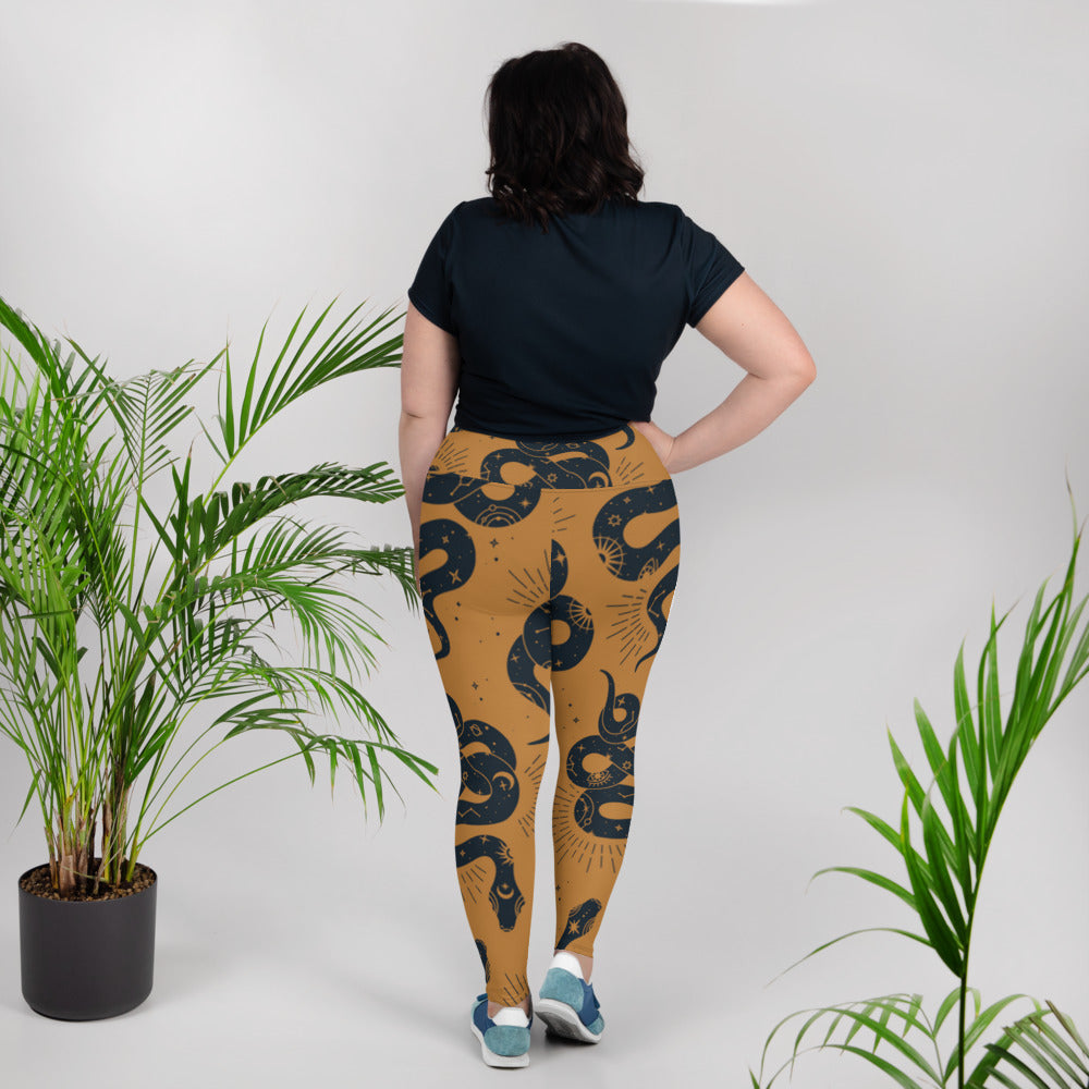 SUPA All-Over Print Plus Size Leggings
