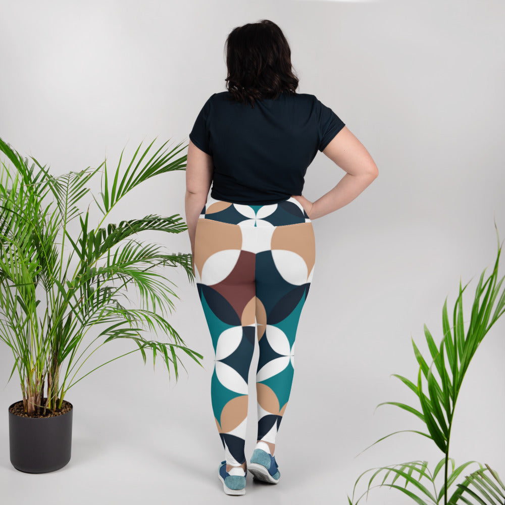 SUPA All-Over Print Plus Size Leggings