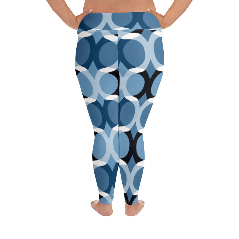 supa All-Over Print Plus Size Leggings