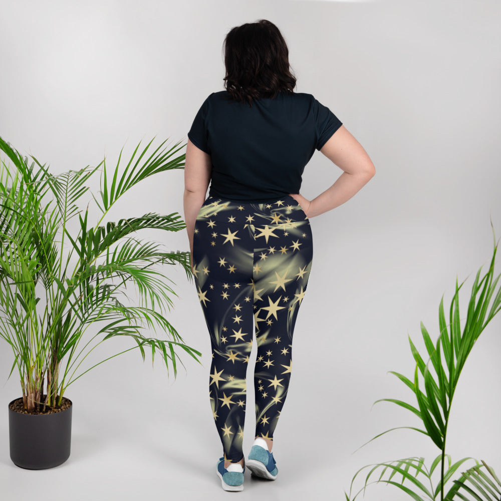 SUPA All-Over Print Plus Size Leggings