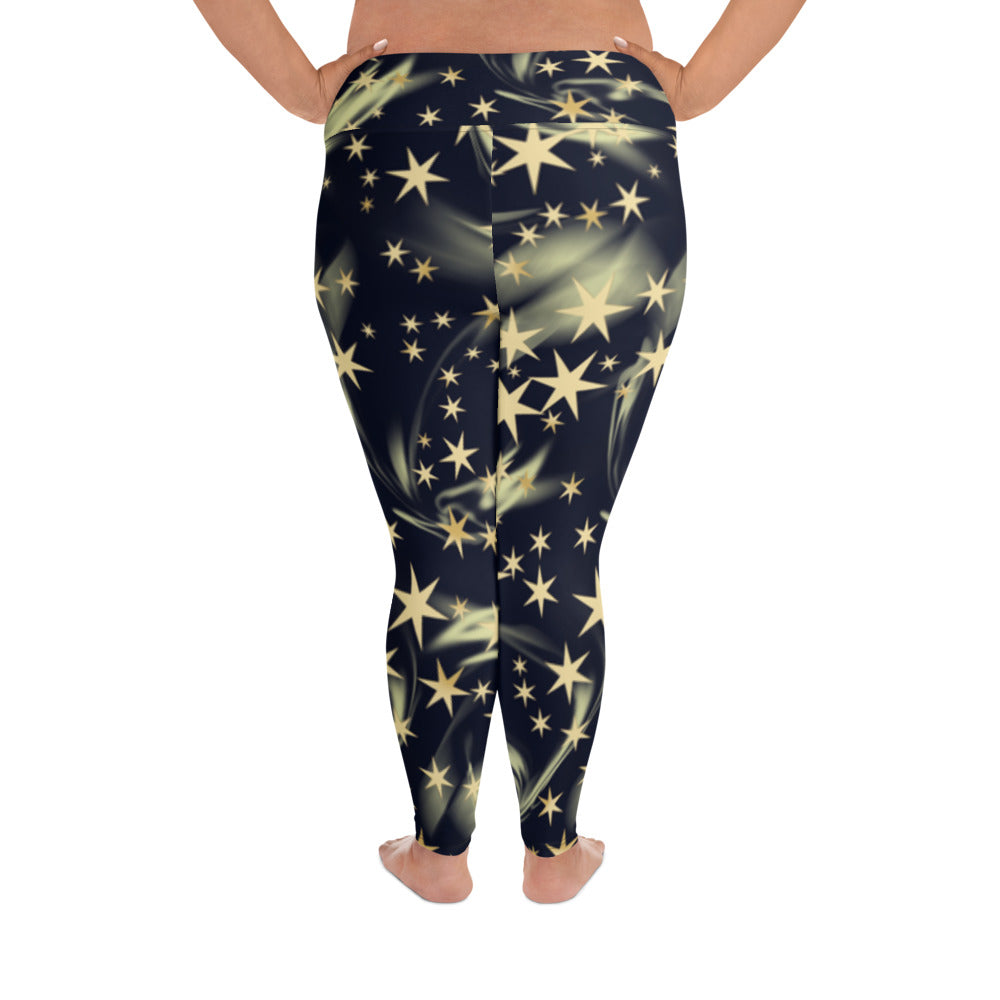 SUPA All-Over Print Plus Size Leggings
