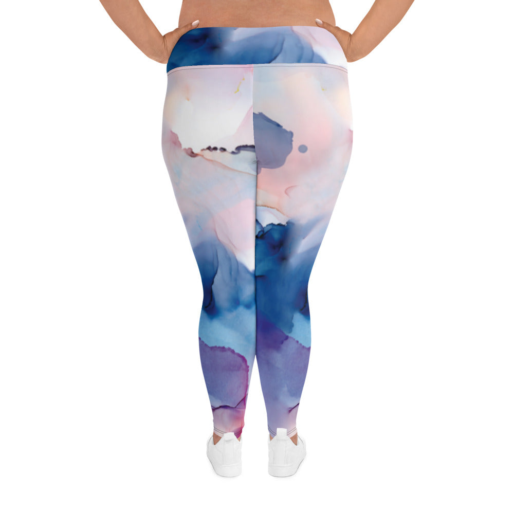 SUPA All-Over Print Plus Size Leggings