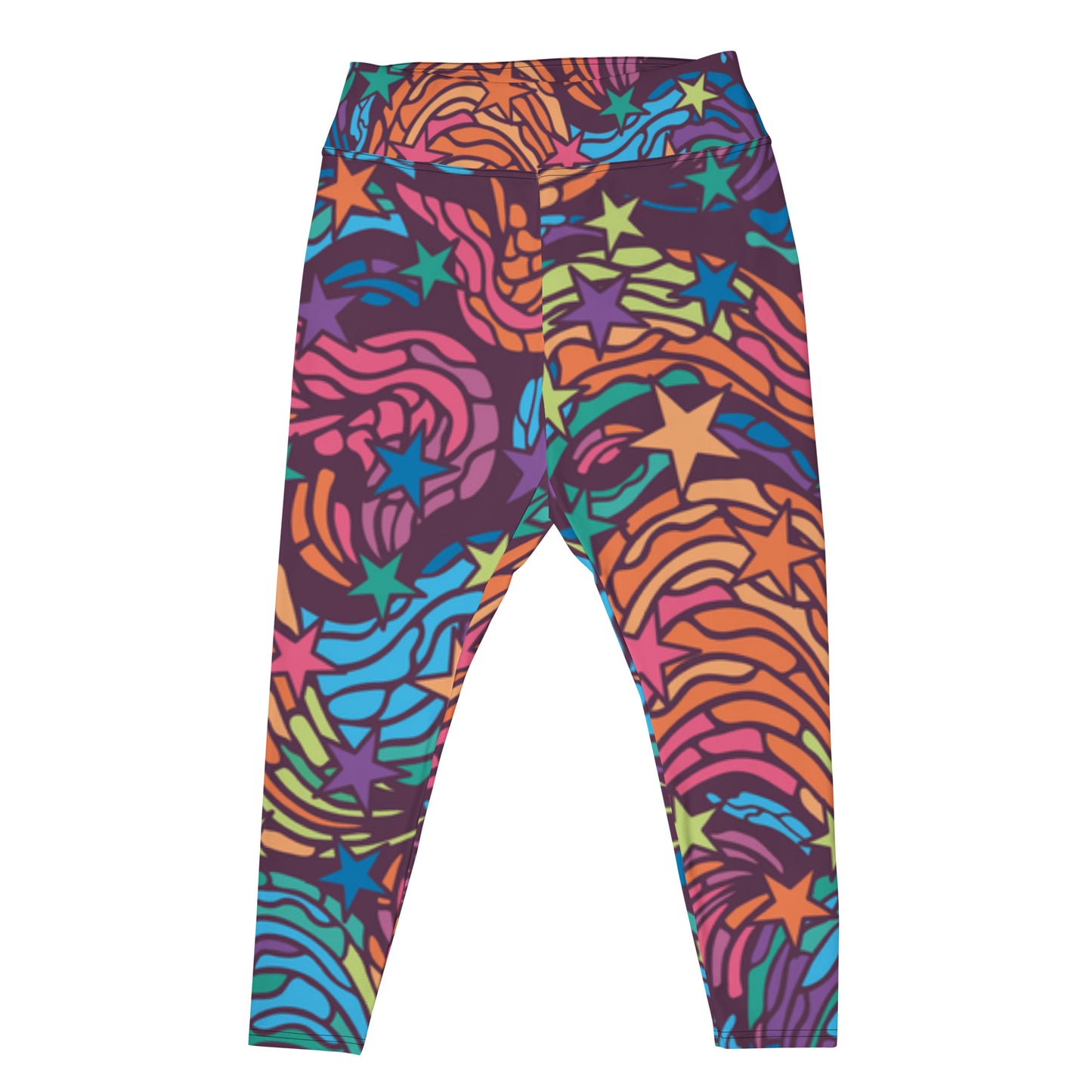 SUPA All-Over Print Plus Size Leggings
