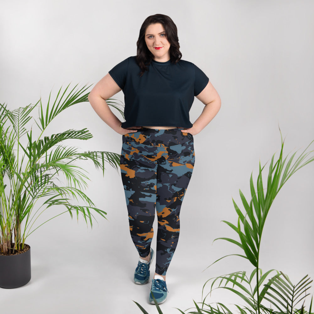 SUPA All-Over Print Plus Size Leggings