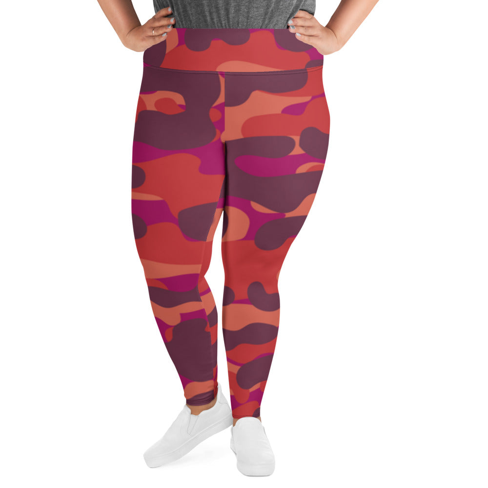SUPA All-Over Print Plus Size Leggings