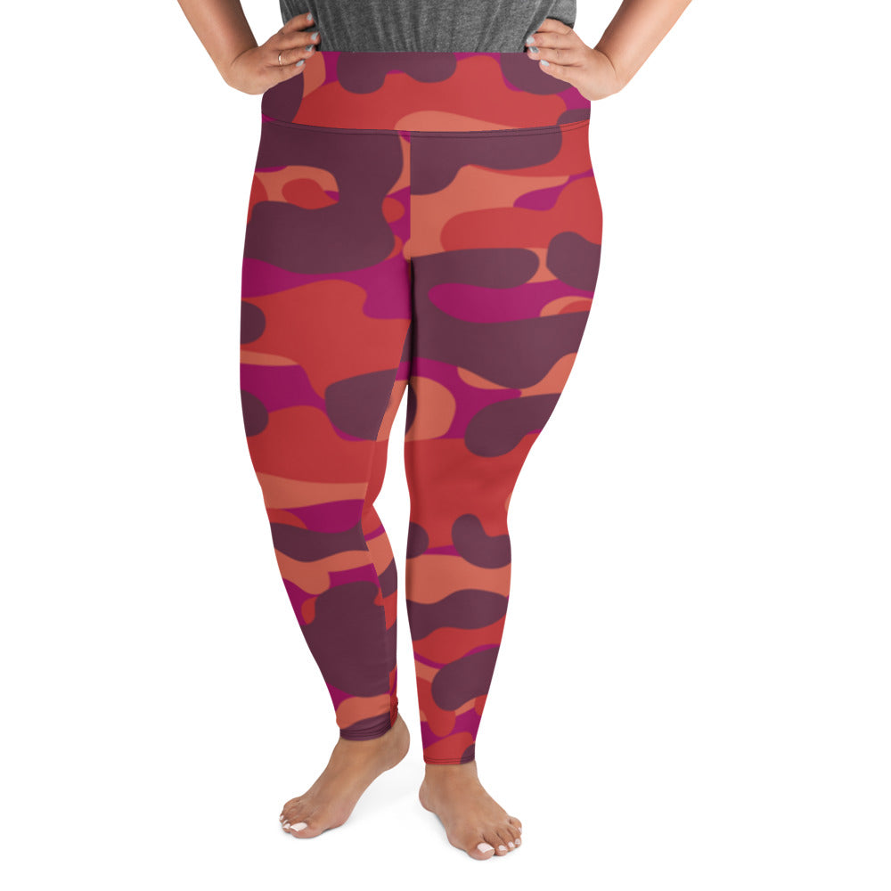SUPA All-Over Print Plus Size Leggings