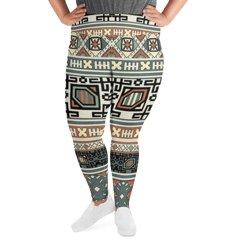 SUPA All-Over Print Plus Size Leggings