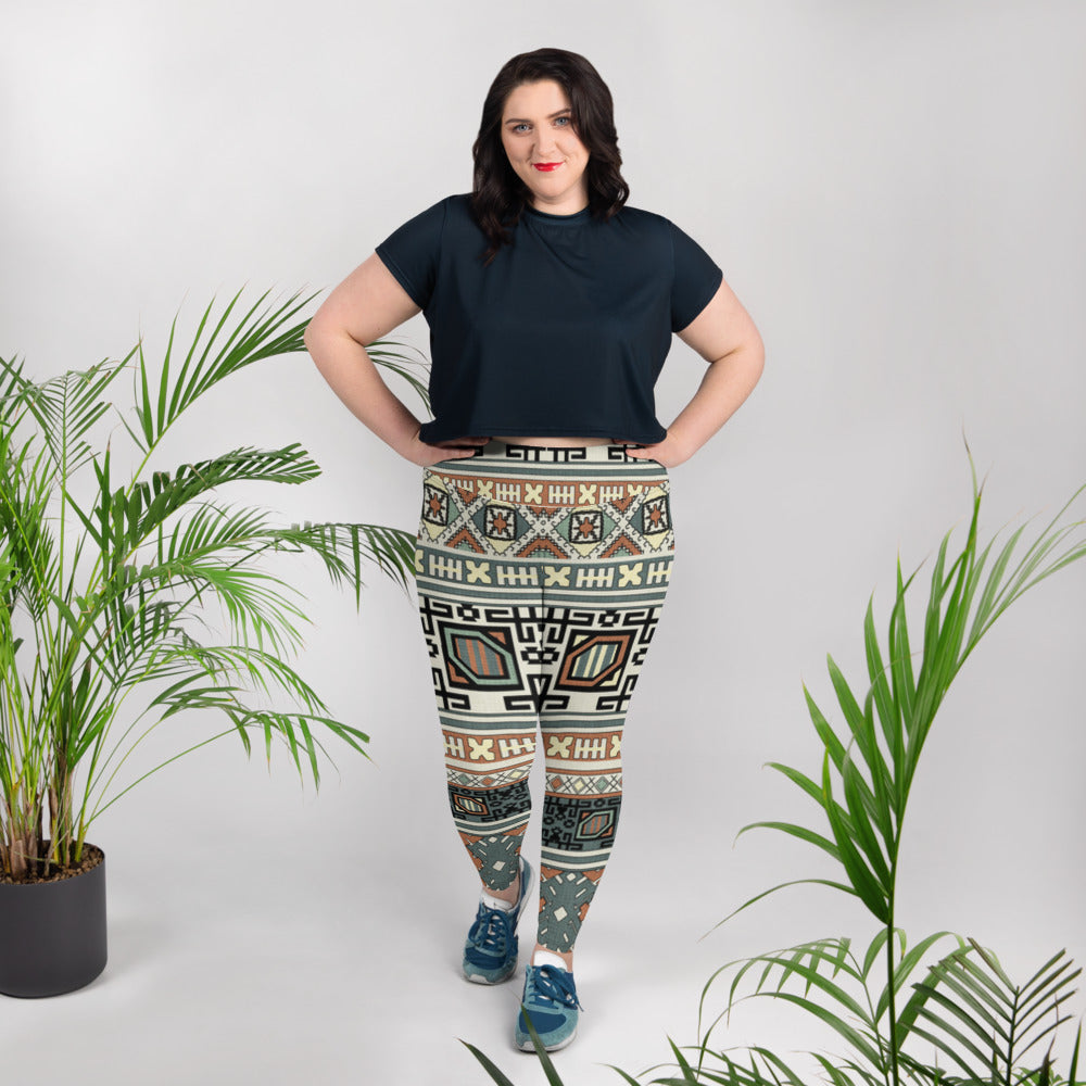 SUPA All-Over Print Plus Size Leggings