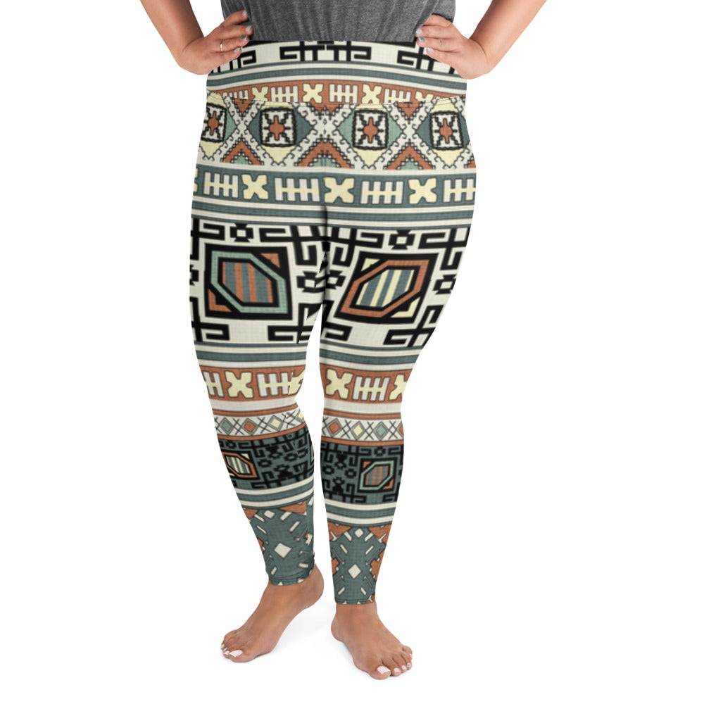 SUPA All-Over Print Plus Size Leggings