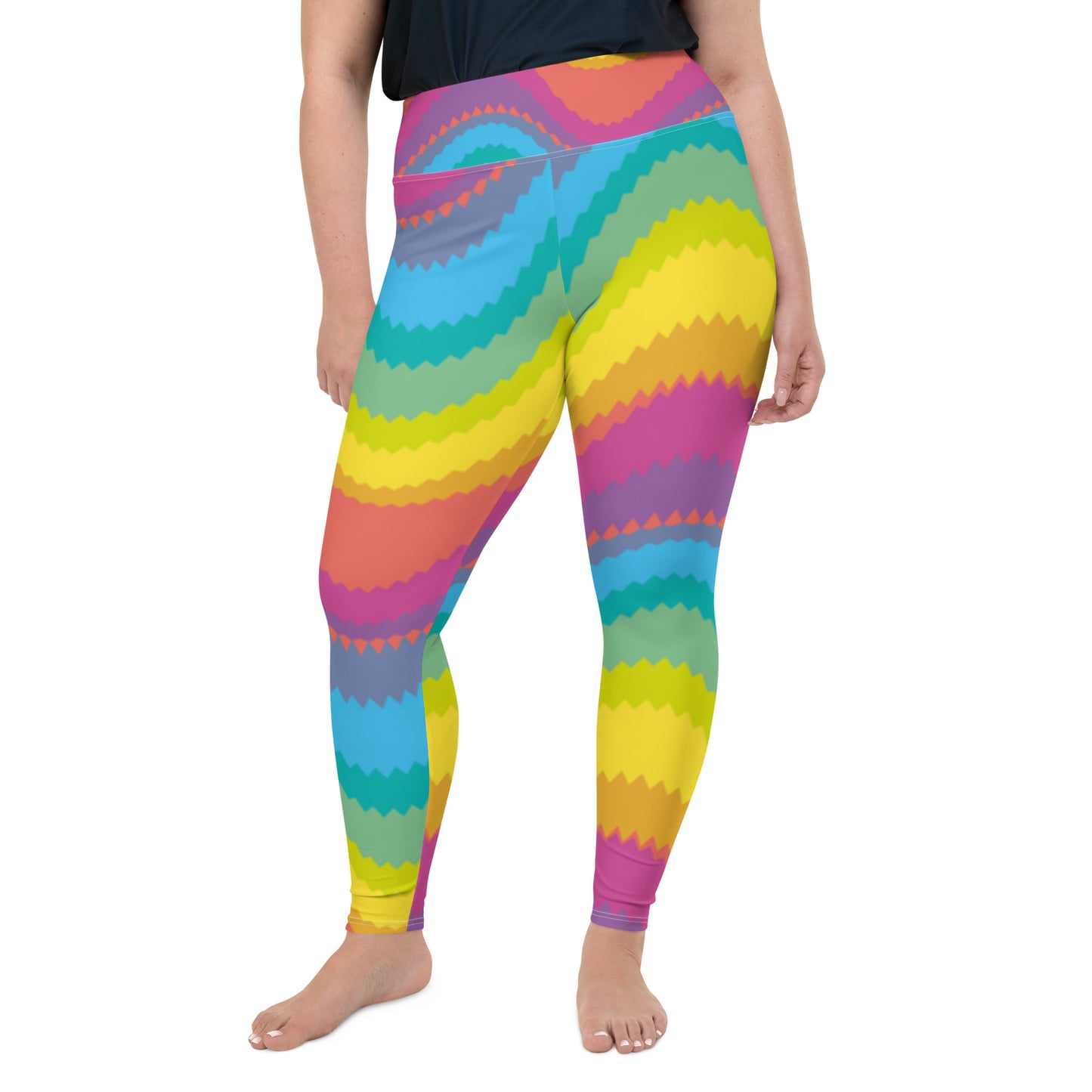 SUPA All-Over Print Plus Size Leggings