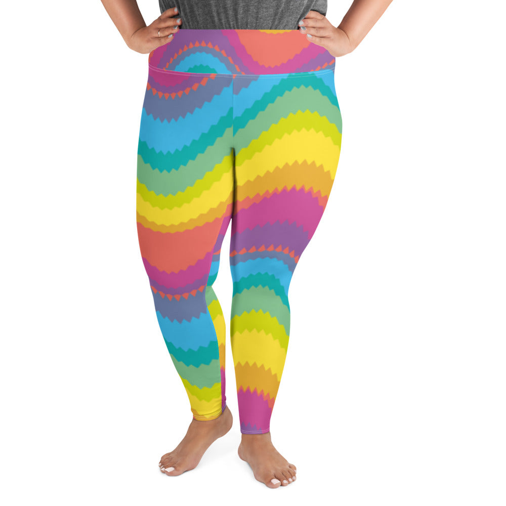 SUPA All-Over Print Plus Size Leggings