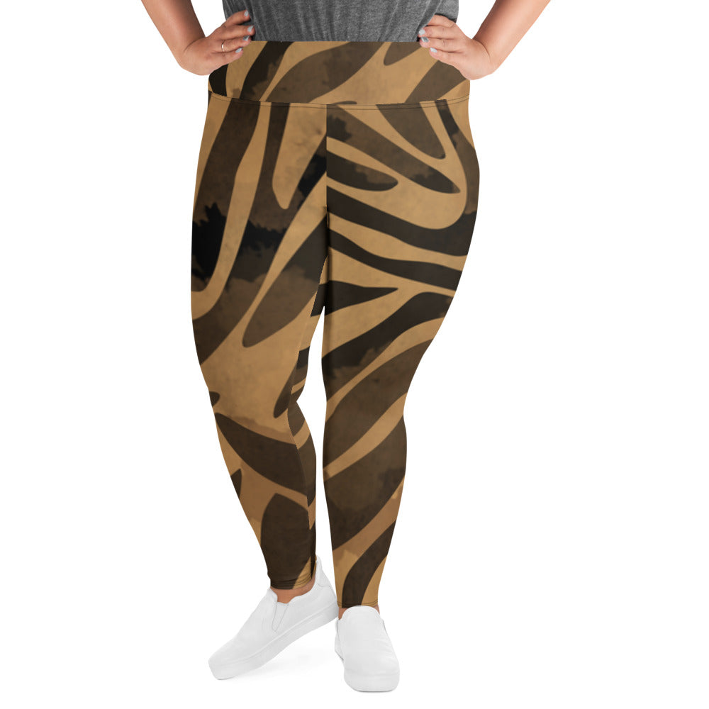 SUPA All-Over Print Plus Size Leggings