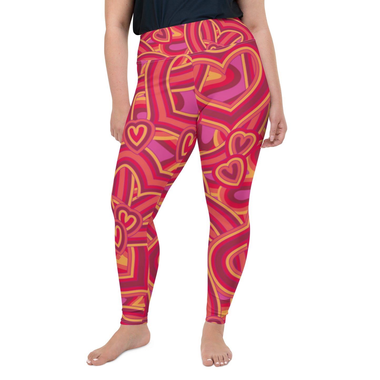 SUPA All-Over Print Plus Size Leggings