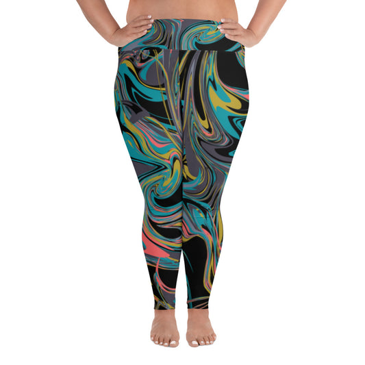 SUPA All-Over Print Plus Size Leggings