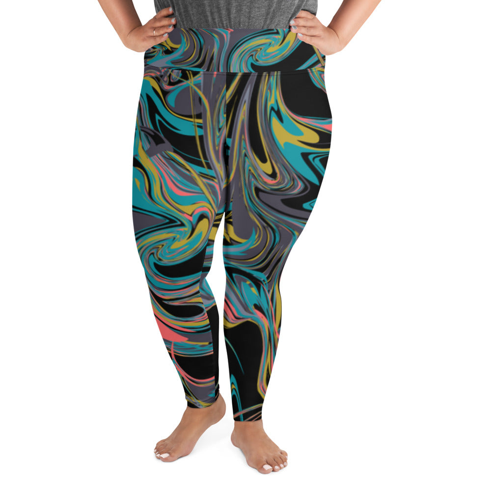 SUPA All-Over Print Plus Size Leggings