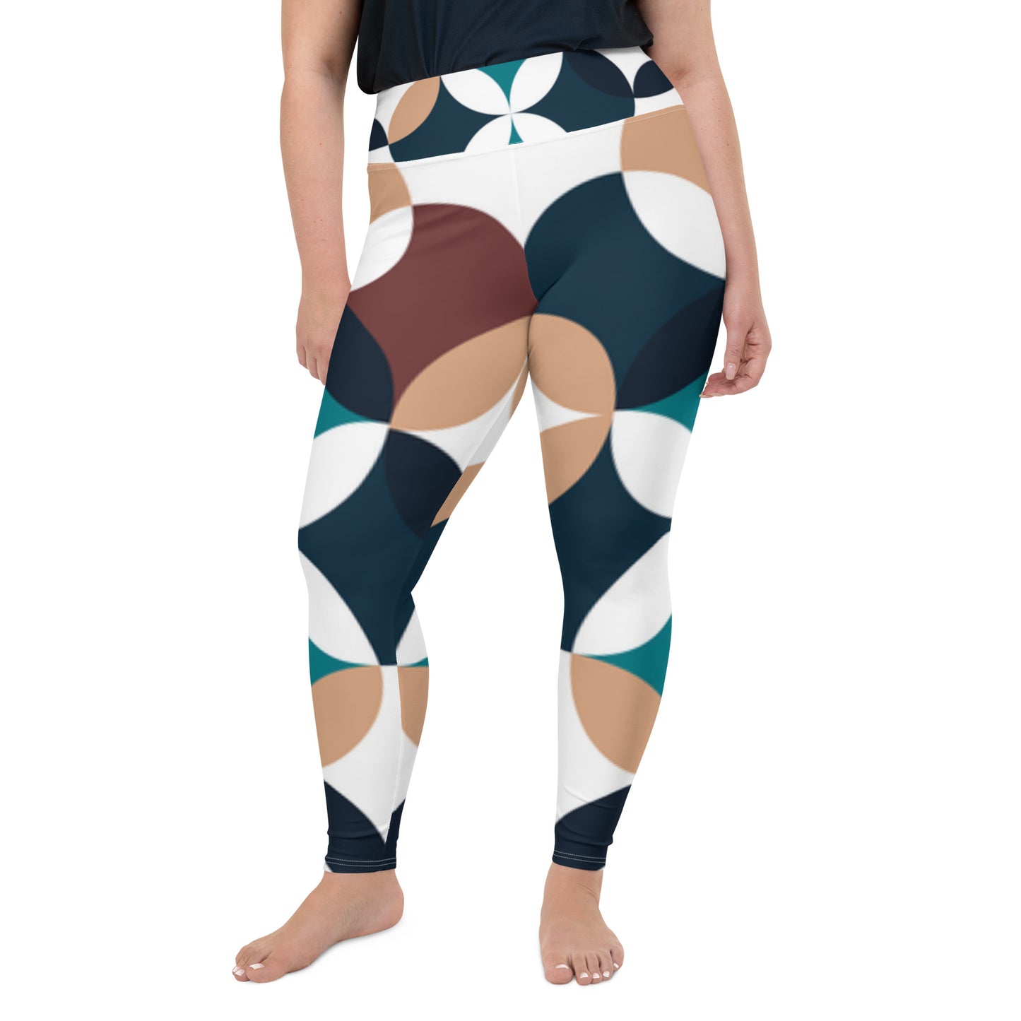 SUPA All-Over Print Plus Size Leggings