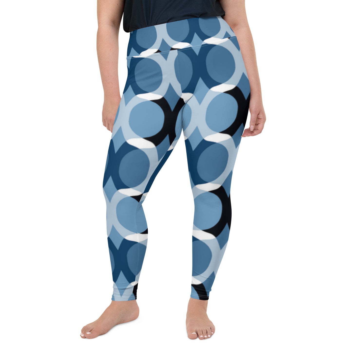 supa All-Over Print Plus Size Leggings