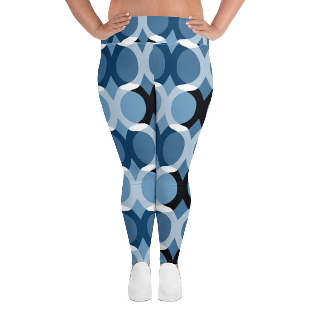 supa All-Over Print Plus Size Leggings