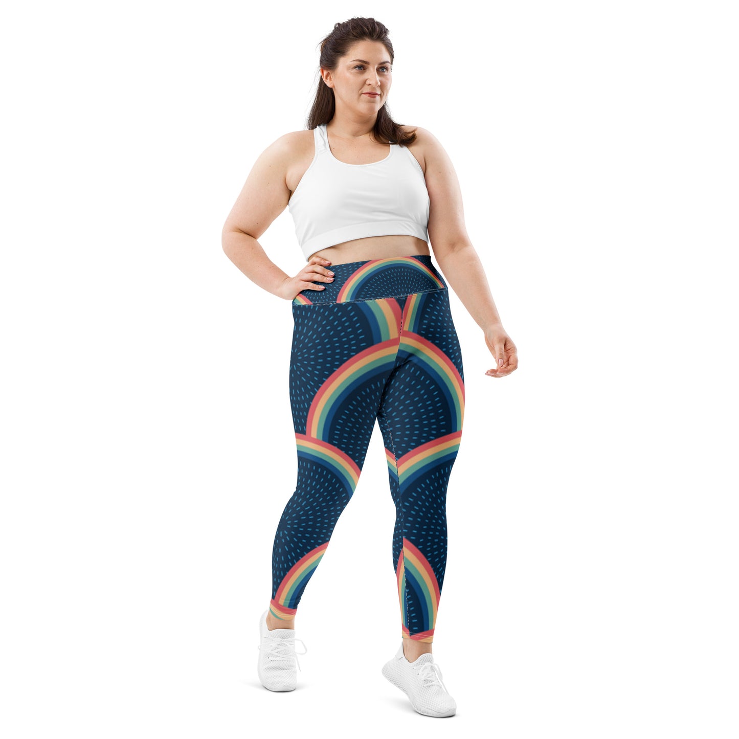 SUPA All-Over Print Plus Size Leggings