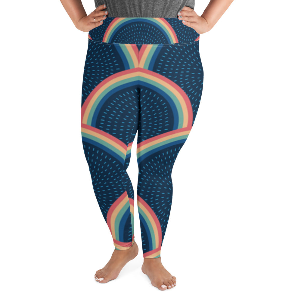 SUPA All-Over Print Plus Size Leggings