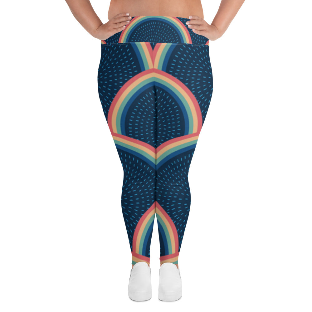 SUPA All-Over Print Plus Size Leggings