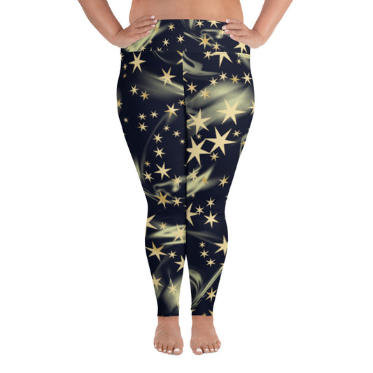SUPA All-Over Print Plus Size Leggings