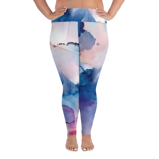 SUPA All-Over Print Plus Size Leggings