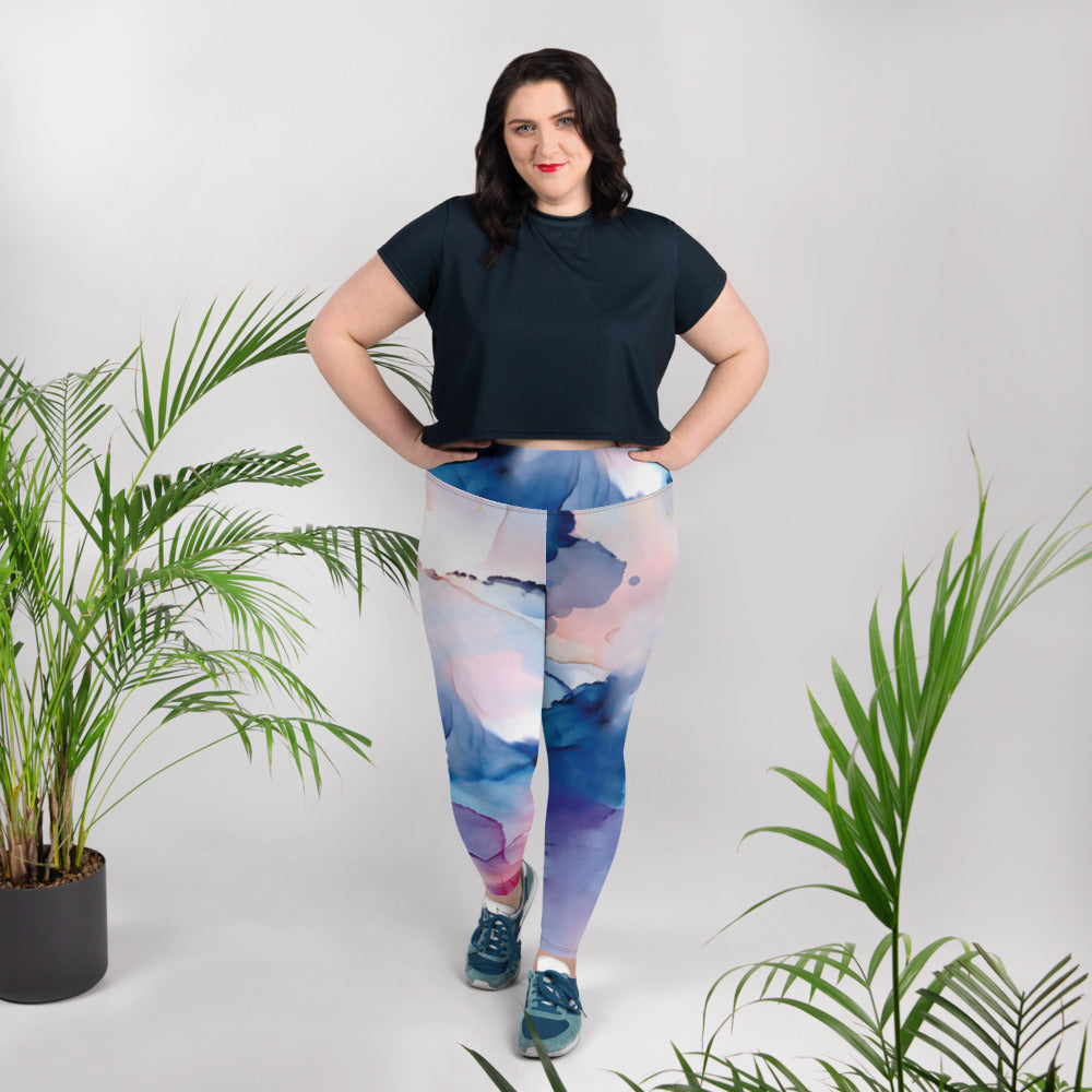 SUPA All-Over Print Plus Size Leggings