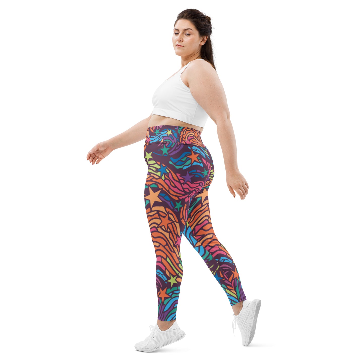SUPA All-Over Print Plus Size Leggings