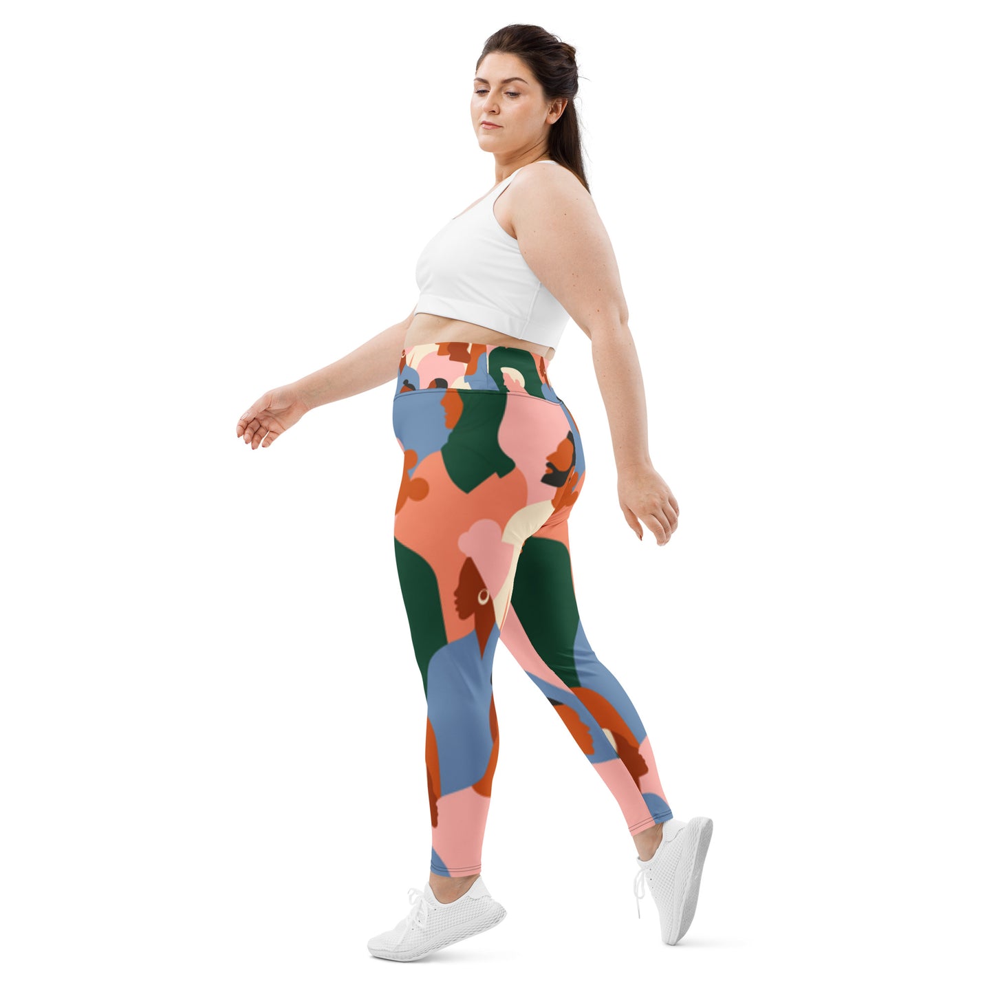 SUPA All-Over Print Plus Size Leggings