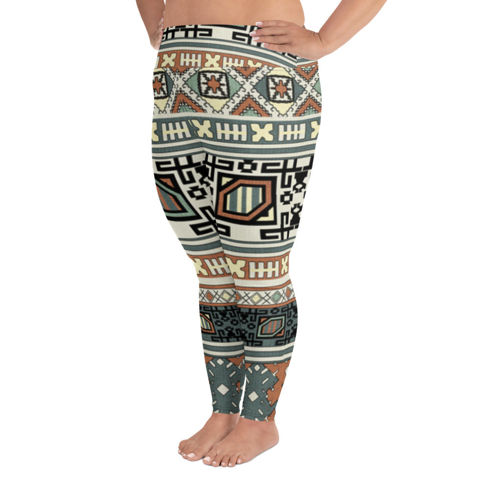 SUPA All-Over Print Plus Size Leggings