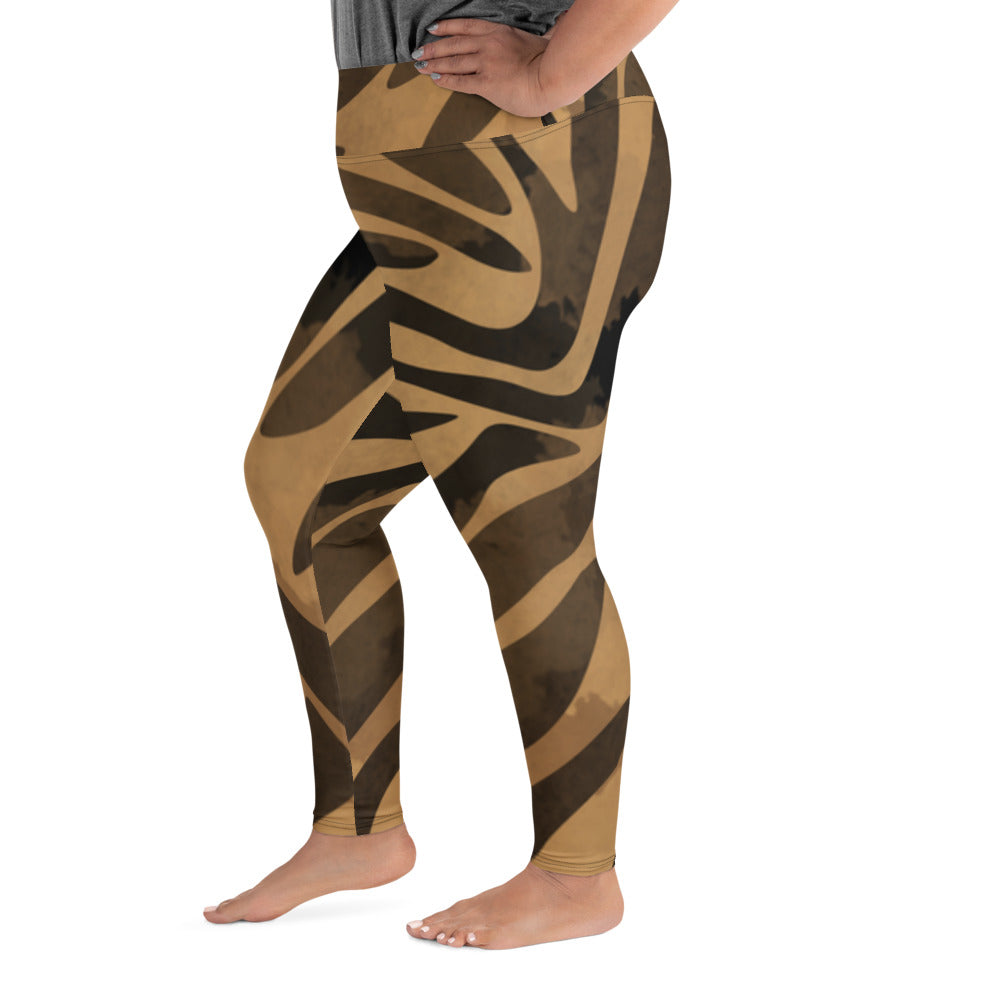 SUPA All-Over Print Plus Size Leggings