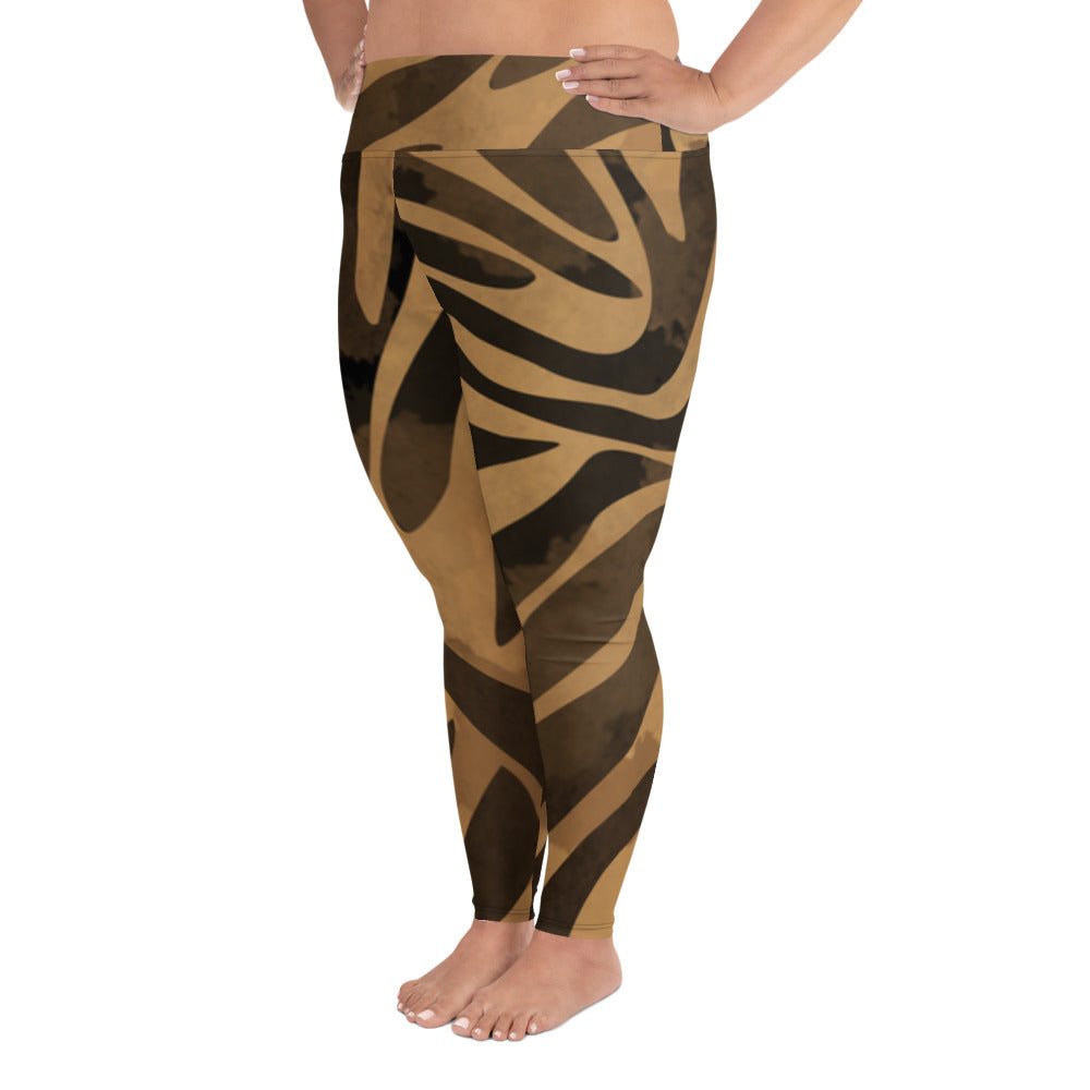 SUPA All-Over Print Plus Size Leggings