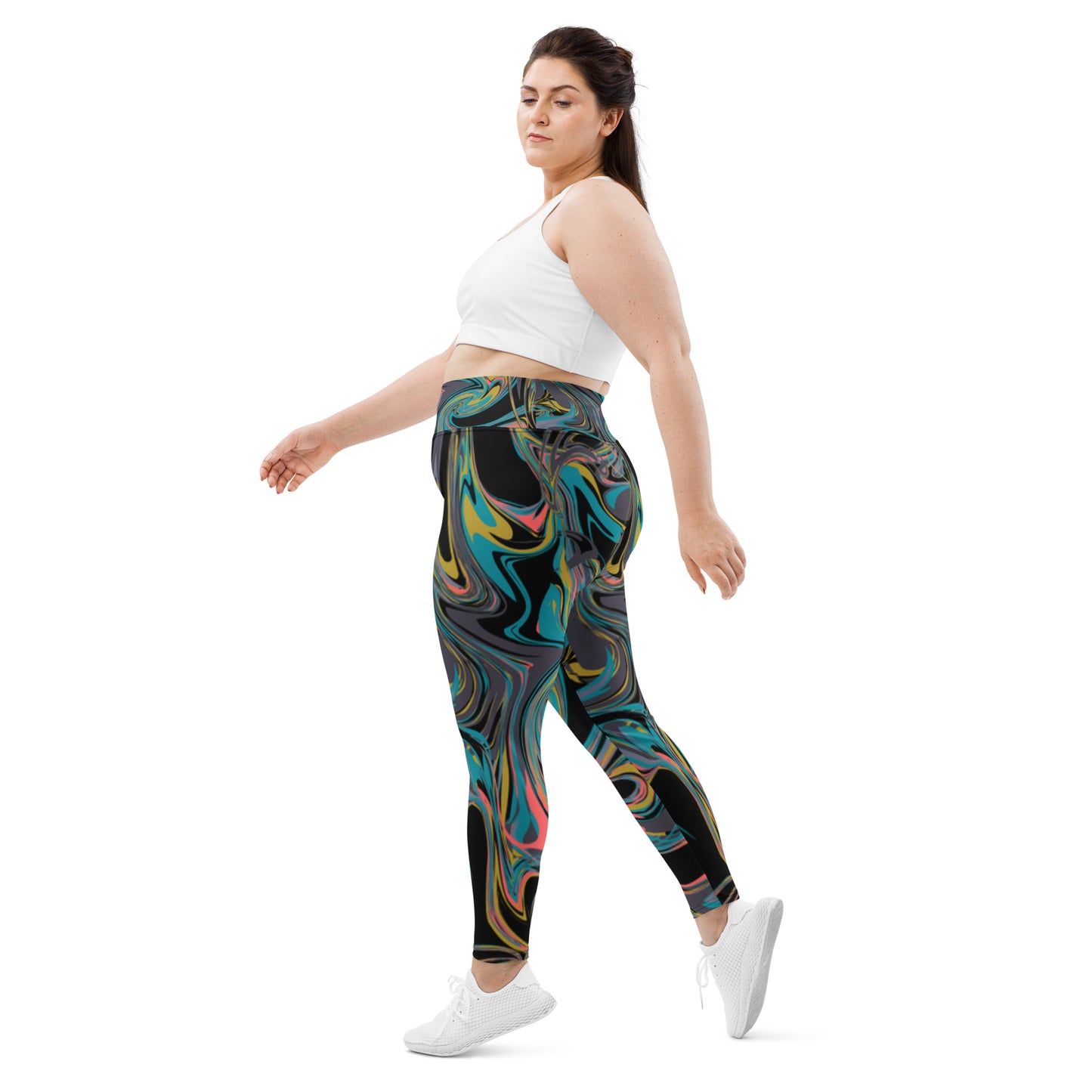 SUPA All-Over Print Plus Size Leggings