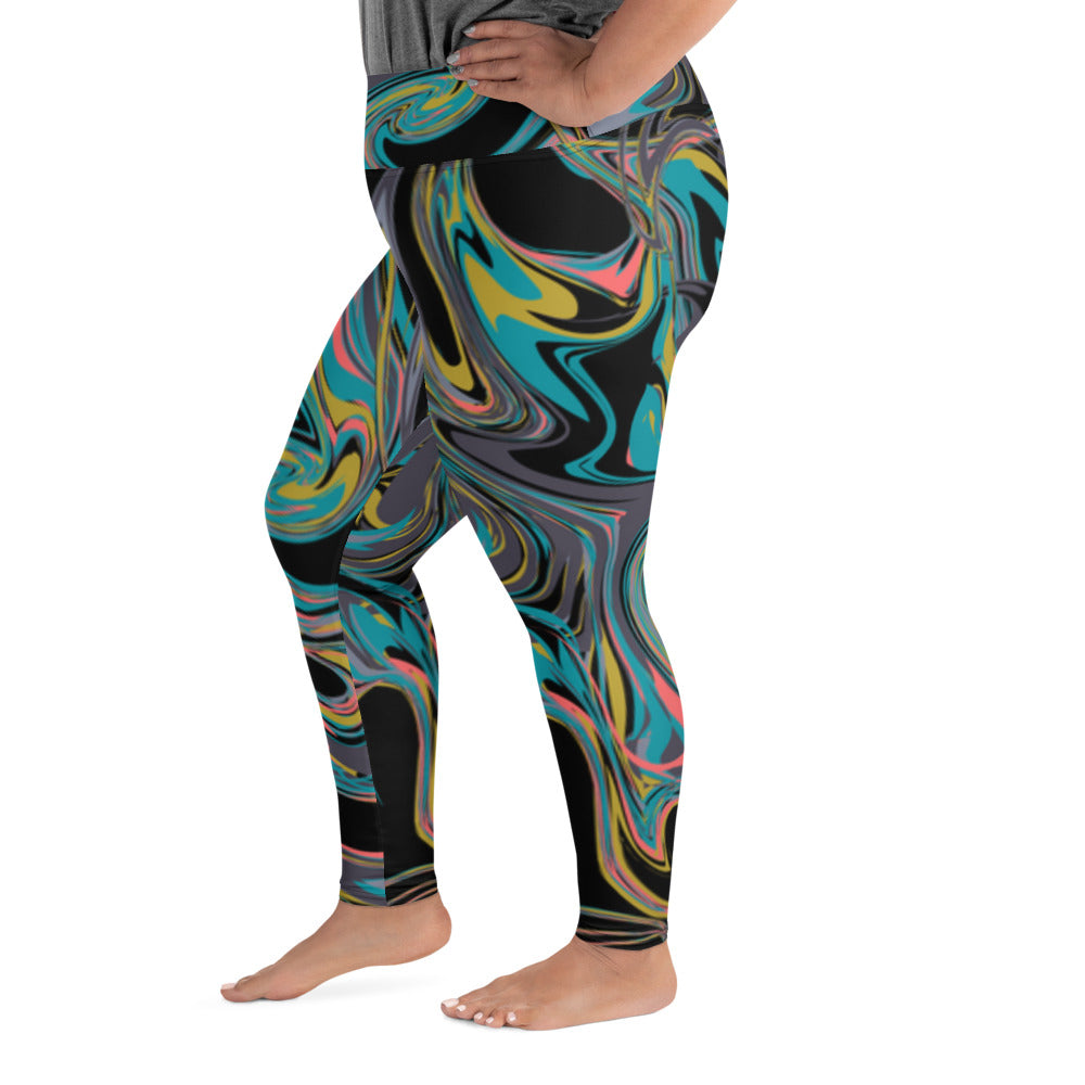 SUPA All-Over Print Plus Size Leggings