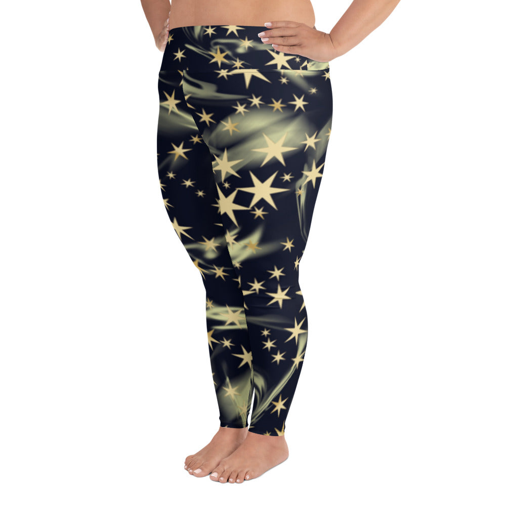 SUPA All-Over Print Plus Size Leggings