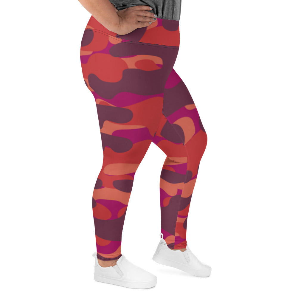 SUPA All-Over Print Plus Size Leggings