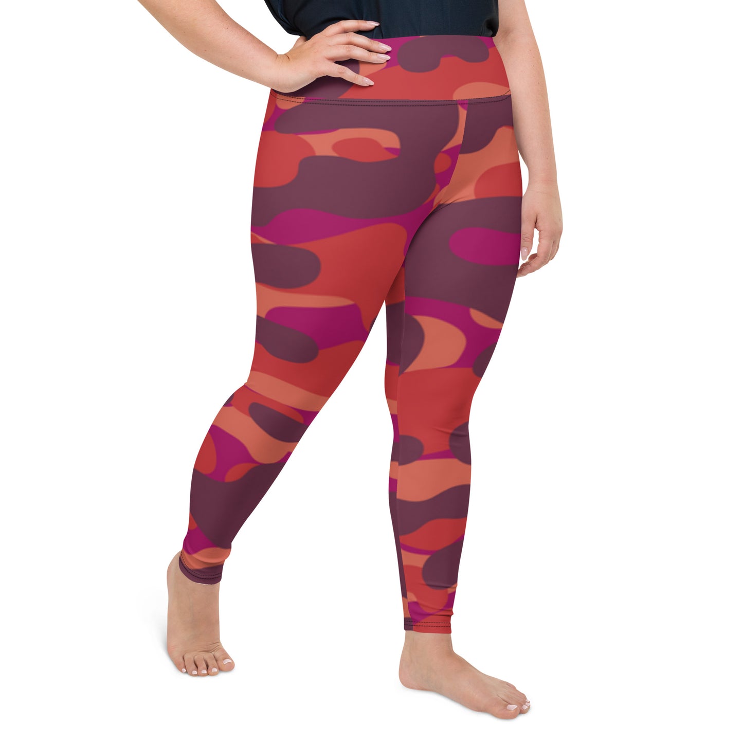 SUPA All-Over Print Plus Size Leggings
