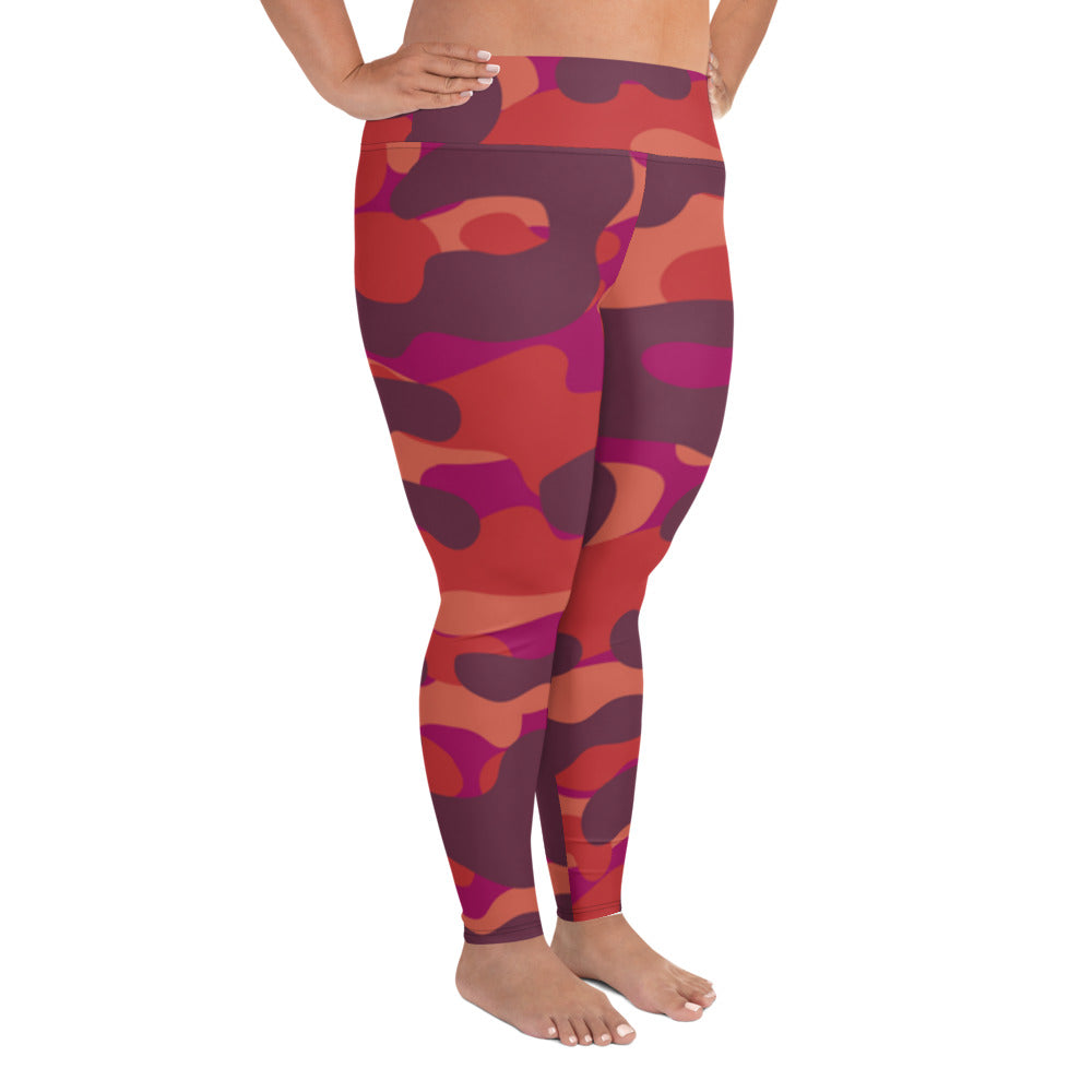 SUPA All-Over Print Plus Size Leggings