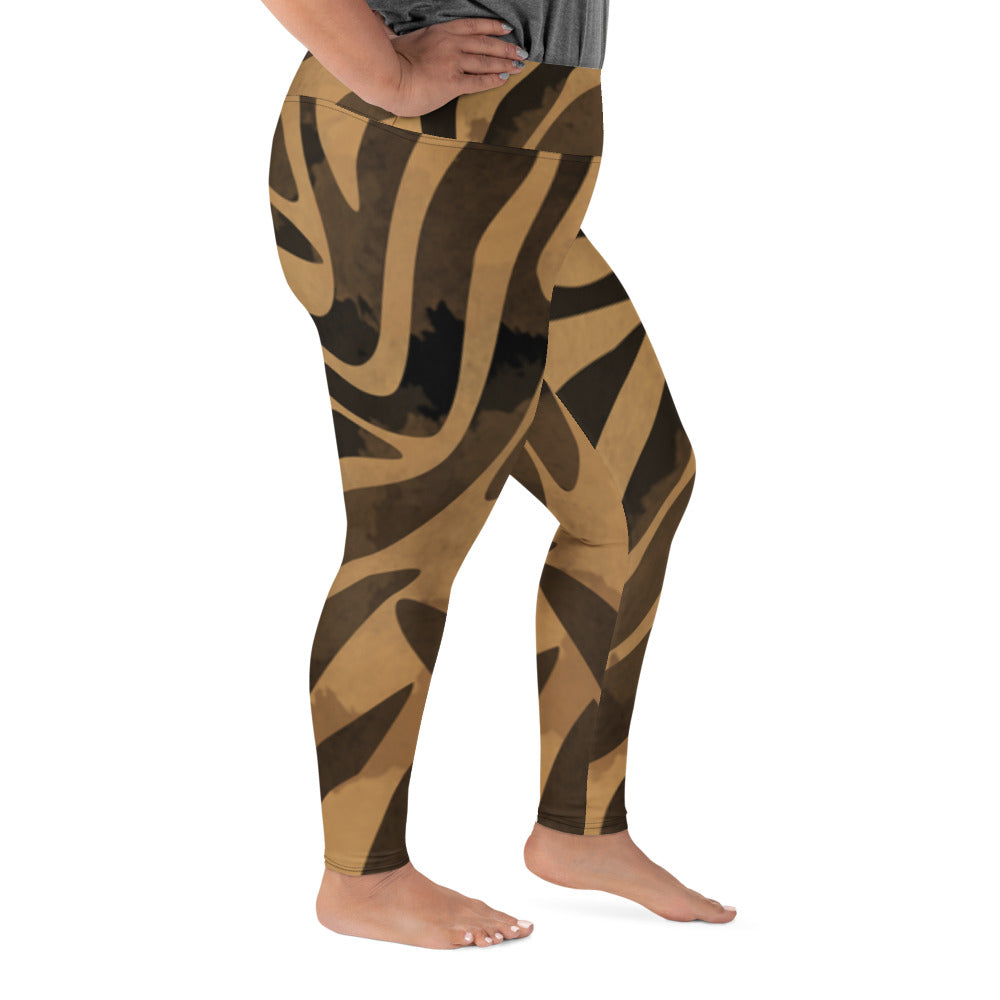 SUPA All-Over Print Plus Size Leggings