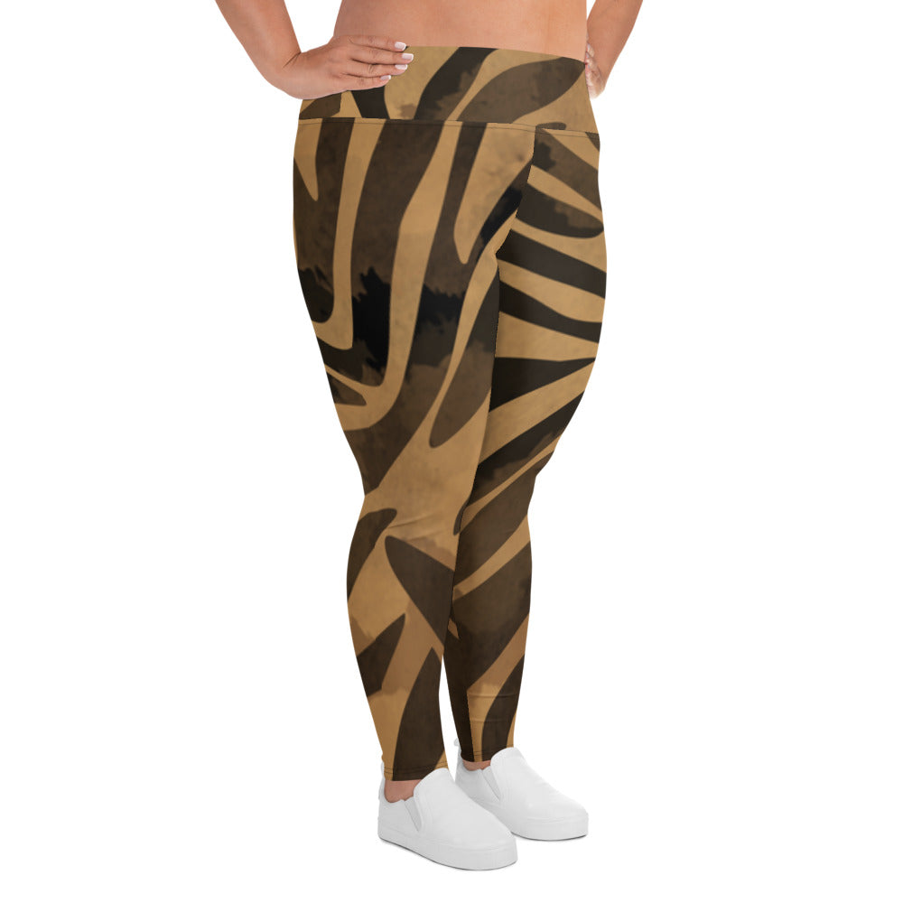 SUPA All-Over Print Plus Size Leggings