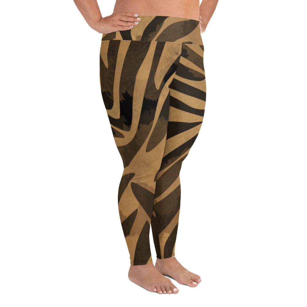 SUPA All-Over Print Plus Size Leggings