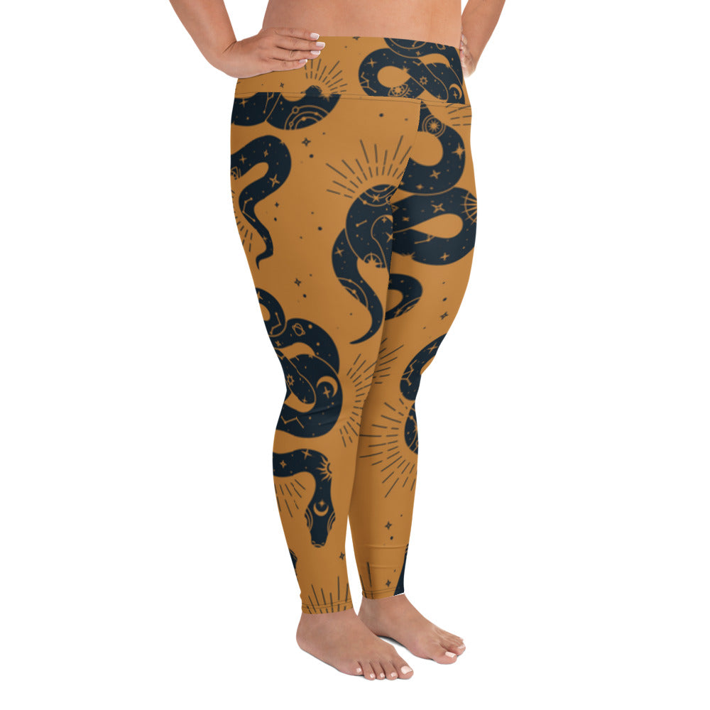 SUPA All-Over Print Plus Size Leggings