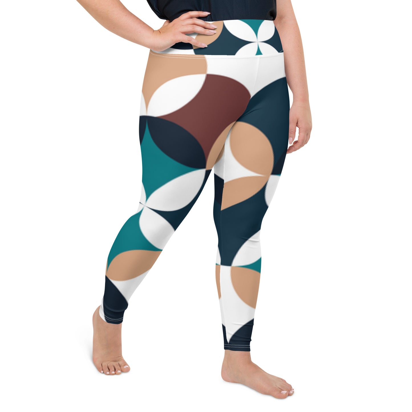 SUPA All-Over Print Plus Size Leggings