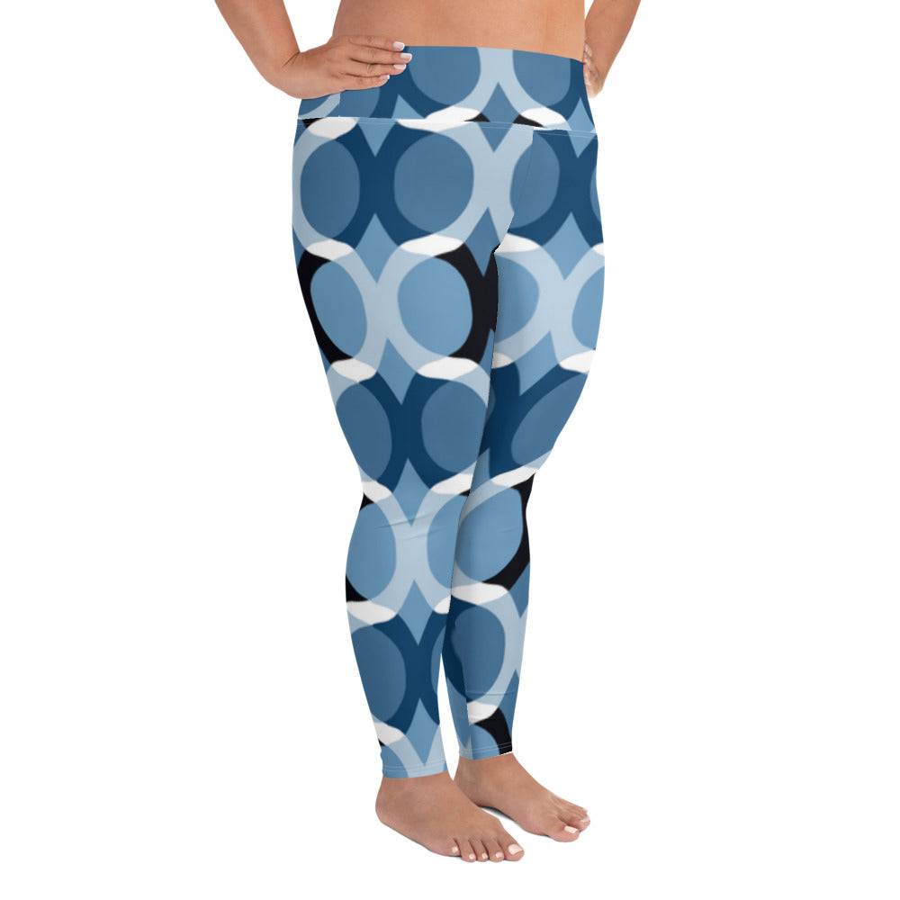 supa All-Over Print Plus Size Leggings