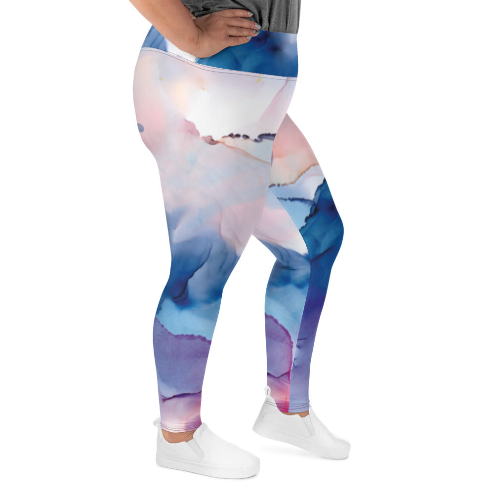 SUPA All-Over Print Plus Size Leggings