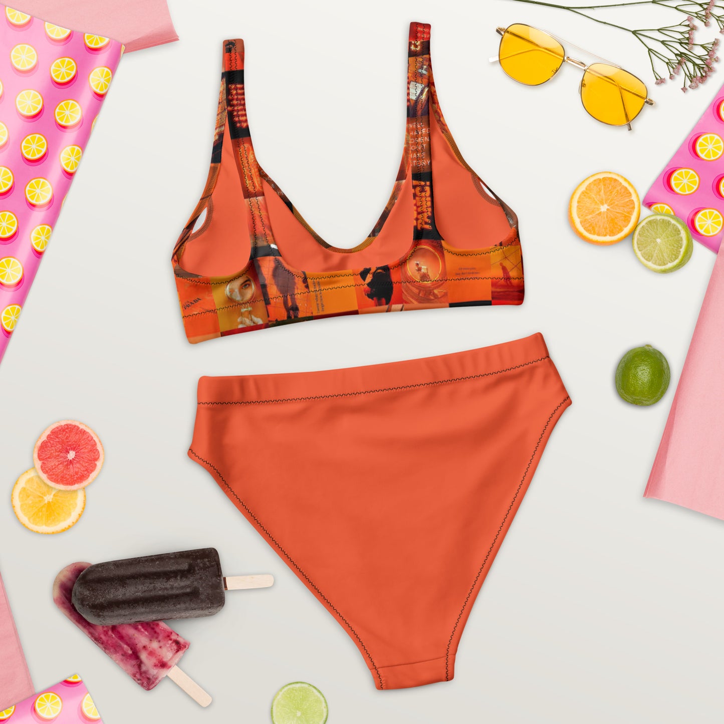 SUPA Recycled high-waisted bikini